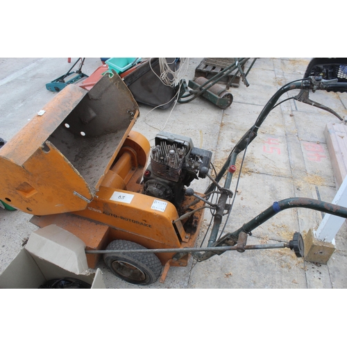 616 - SISIS AUTO ROTORAKE SWEEPER   NO MODEL NO VAT