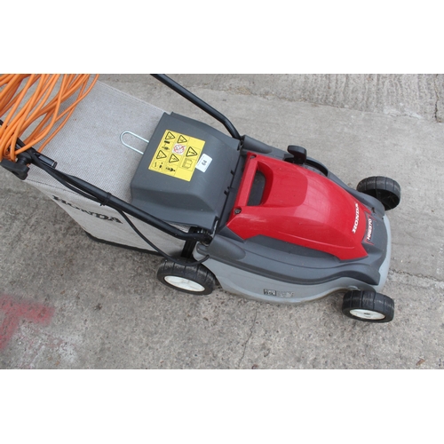 64 - HONDA ELECTRIC MOWER HRE 370 (WORKING) NO VAT