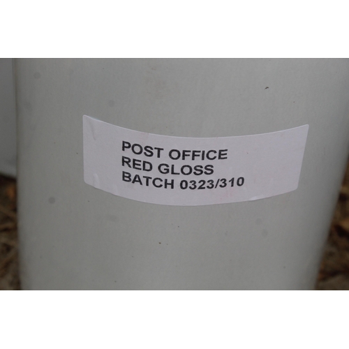 770 - POST OFFICE RED PAINT  + VAT