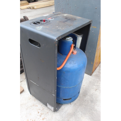 829 - MANSION GAS HEATER (BOTTLE ON HIRE)  NO VAT