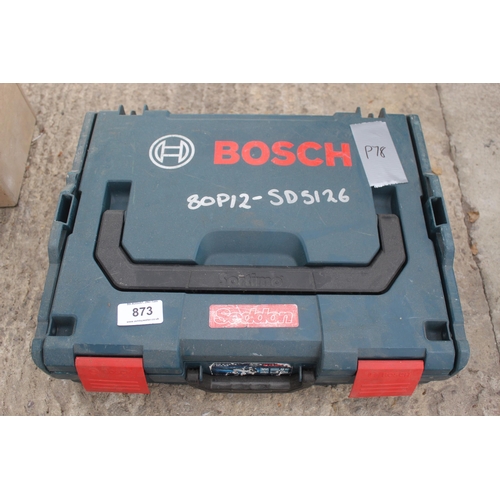 873 - BOSCH 110V COLLATED SCREW GUN  +  VAT