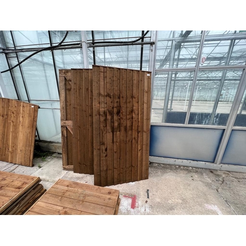 152 - 3 X 6FT X 3FT HEAVY DUTY GATES  +  VAT