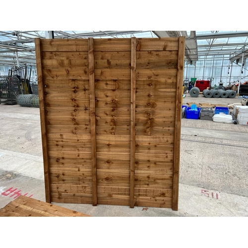 159 - 7X FENCE PANELS HEAVY DUTY 6FT X 5FT  +  VAT