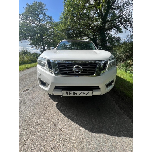 186 - A NISSAN NAVARA NP300 PICK UP VE16 ZSZ FIRST REG 23/06/16, 78,347 MILES, TOP SPEC, AUTOMATIC, SAT NA... 