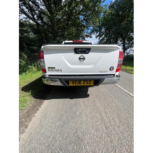 186 - A NISSAN NAVARA NP300 PICK UP VE16 ZSZ FIRST REG 23/06/16, 78,347 MILES, TOP SPEC, AUTOMATIC, SAT NA... 