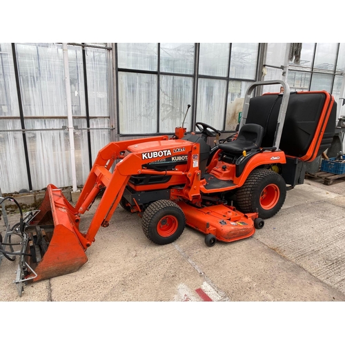 208 - A KUBOTA BX2200 MINI TRACTOR WITH 60