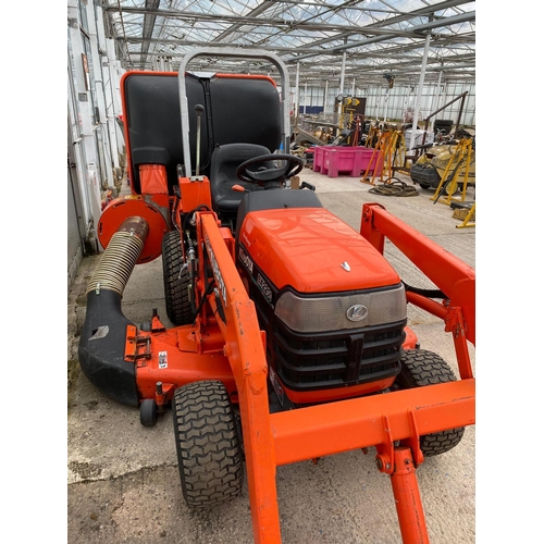 208 - A KUBOTA BX2200 MINI TRACTOR WITH 60