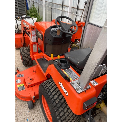 208 - A KUBOTA BX2200 MINI TRACTOR WITH 60