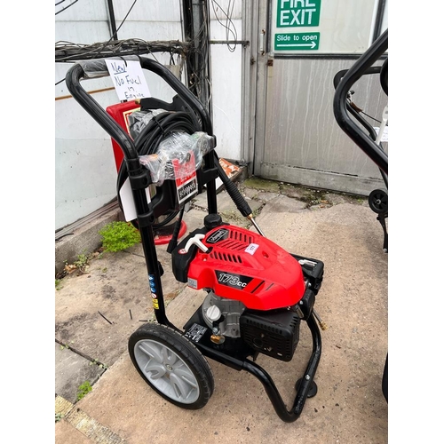 177 - A NEW SHEPPACH 200 6AV 178CC PETROL 4.5HP HEAVY DUTY PRESSURE WASHER NO VAT