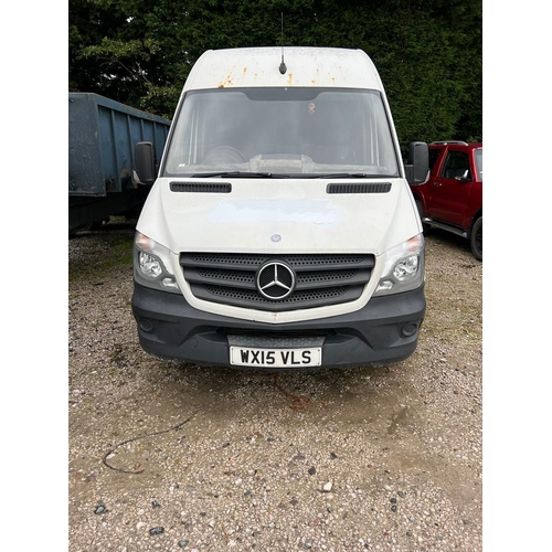 187 - A MERCEDES BENZ SPRINTER 313 CDI PANEL VAN WX15VLS FIRST REG 24/03/15 MOT 24/03/24 TWO KEYS + VAT