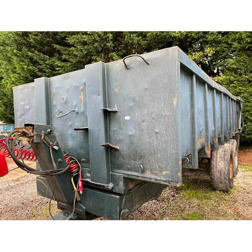 215 - A 12 TONNE DUMP/GRAIN TRAILER + VAT