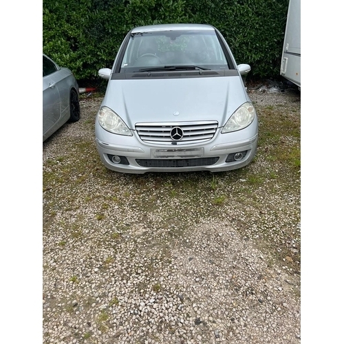 192 - MERCEDES AUTOMATIC 2005  A160 CDI ELEGANCE SE AUTO,
5 DOORS, SILVER, LEATHER UPHOLSTERY WITH SERVICE... 