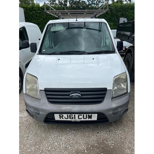 212A - A FORD CONNECT VAN RJ61CUW FIRST REG 2011 MOT MARCH 2024 APPROX 139000 MILES STARTS DRIVES NO ISSUES... 