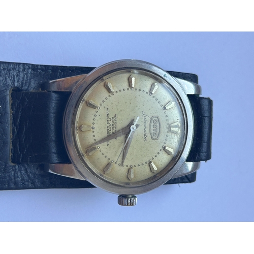 518 - A VINTAGE GENTS OCTO LAKEMASTER AUTOMATIC WRIST WATCH  (WORKING AT TIME OF CATALOGUING NO WARRANTY G... 