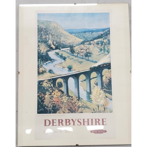 238 - THREE PRINTS TO INCLUDE DERBYSHIRE, PAIGNTON AND BARMOUTH