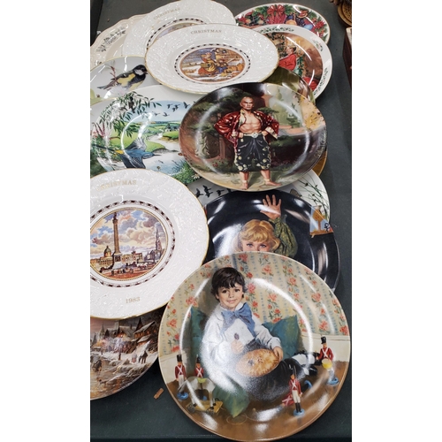 288 - A LARGE QUANTITY OF CABINET PLATES TO INCLUDE VARIOUS SUBJECTS - 17 IN TOTAL