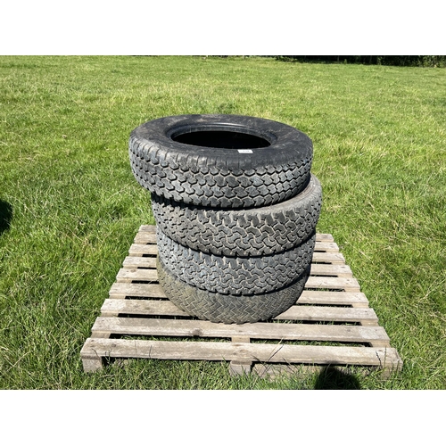 134 - 4 DEFENDER TYRES 205 X 16  + VAT