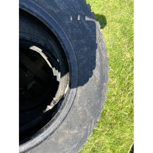 134 - 4 DEFENDER TYRES 205 X 16  + VAT