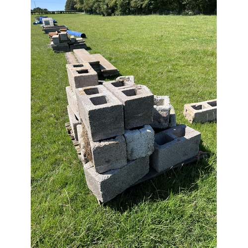 139 - BREEZE BLOCKS  + VAT