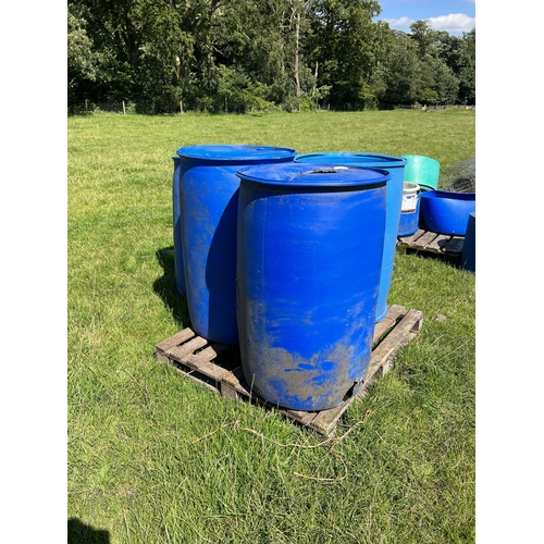 150 - 4 BARRELS 200LTR + VAT