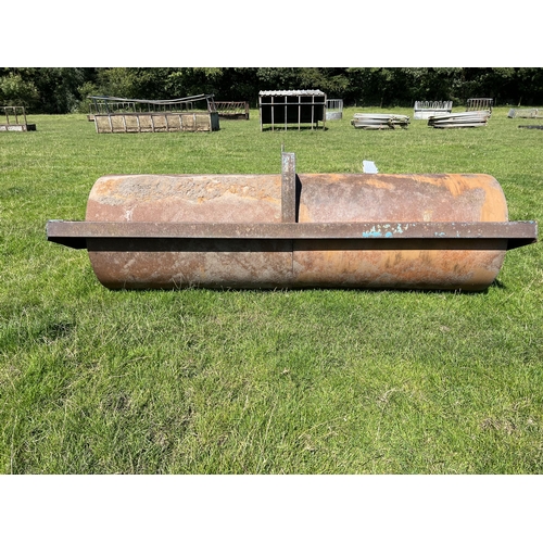 227 - 8 FT. FLAT BALLAST LAND ROLLER  + VAT