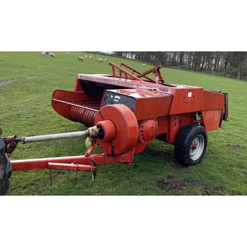 230 - MASSEY FERGUSON128 CONVENTIONAL BALER  + VAT