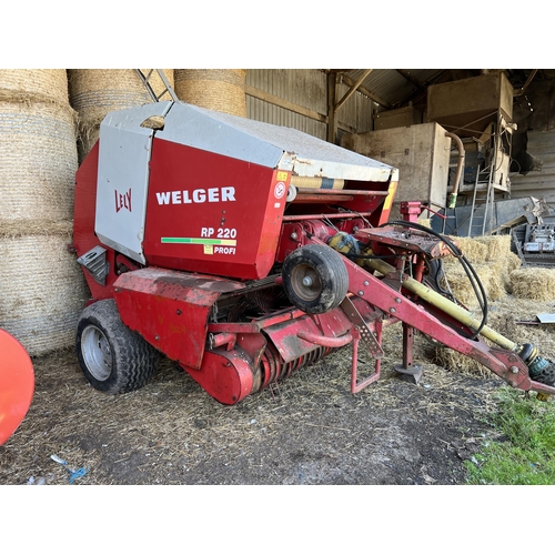 231 - WELGER ROUND BALER RP220 PROFI  + VAT