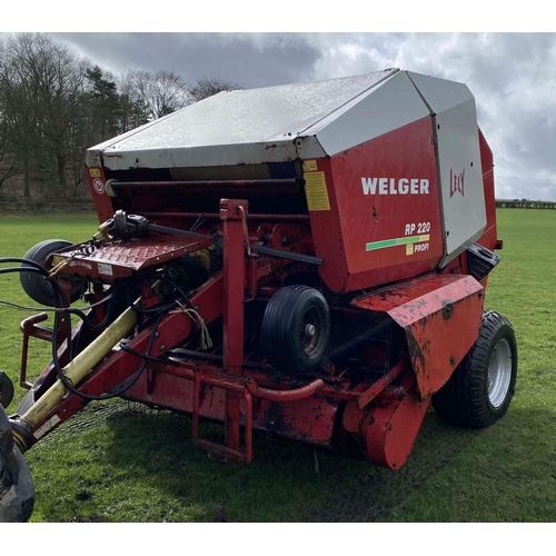 231 - WELGER ROUND BALER RP220 PROFI  + VAT