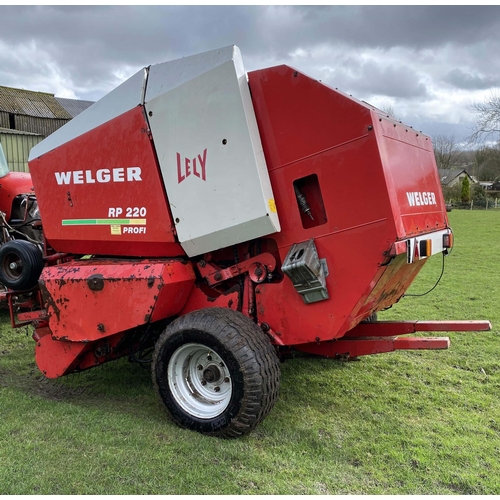 231 - WELGER ROUND BALER RP220 PROFI  + VAT