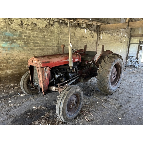 243 - A MASSEY FERGUSON 35 TRACTOR 1959 ONE OWNER FROM NEW  REG. NO. 706 PTJ FIRST REGISTERED JULY 1960 WI... 