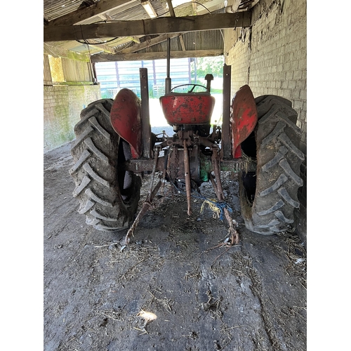 243 - A MASSEY FERGUSON 35 TRACTOR 1959 ONE OWNER FROM NEW  REG. NO. 706 PTJ FIRST REGISTERED JULY 1960 WI... 