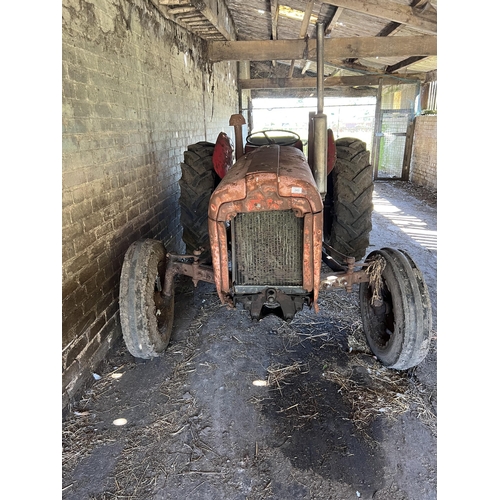 243 - A MASSEY FERGUSON 35 TRACTOR 1959 ONE OWNER FROM NEW  REG. NO. 706 PTJ FIRST REGISTERED JULY 1960 WI... 