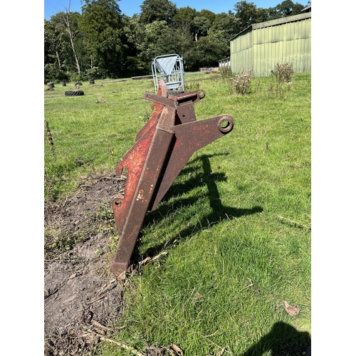 305 - MANURE FORK 6FT (2 TINES ONLY) + VAT