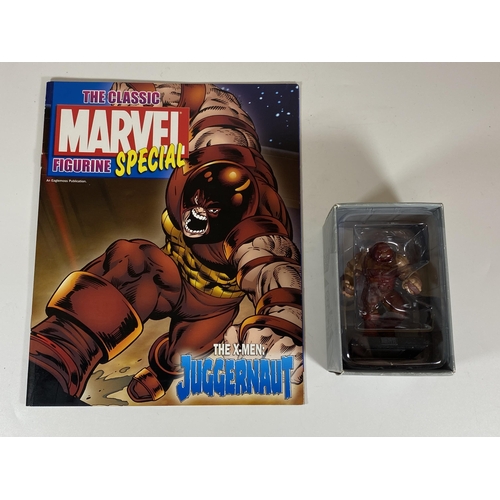 303 - A MARVEL CLASSIC LEAD SPECIAL COLLECTORS FIGURE - JUGGERNAUT WITH MAGAZINE