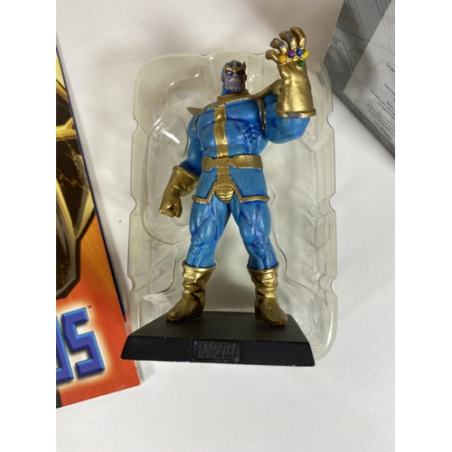 304 - A MARVEL CLASSIC LEAD SPECIAL COLLECTORS FIGURE - THANOS WITH MAGAZINE