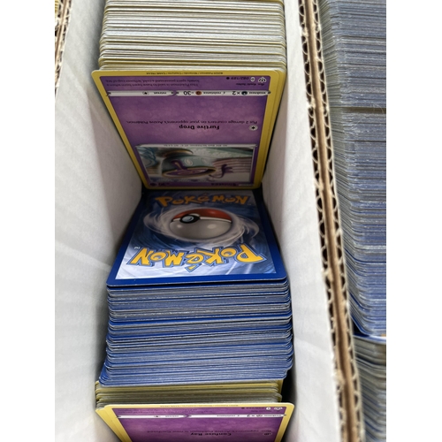 320 - A HUGE COLLECTION, (1000S), OF POKEMON CARDS, HOLOS, PLAYING MAT ETC