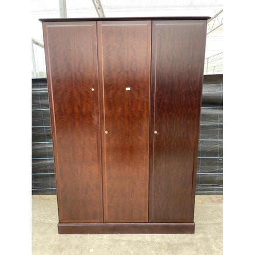 2930 - A STAG MINSTREL THREE DOOR WARDROBE, 59