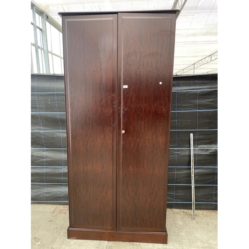 2931 - A STAG MINSTREL TWO DOOR WARDROBE, 35.5