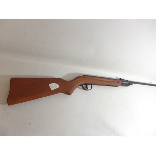 483 - A DIANA MODEL 22 .177 CALIBRE AIR RIFLE, 36CM BARREL, LENGTH 92CM