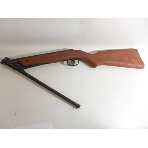 483 - A DIANA MODEL 22 .177 CALIBRE AIR RIFLE, 36CM BARREL, LENGTH 92CM