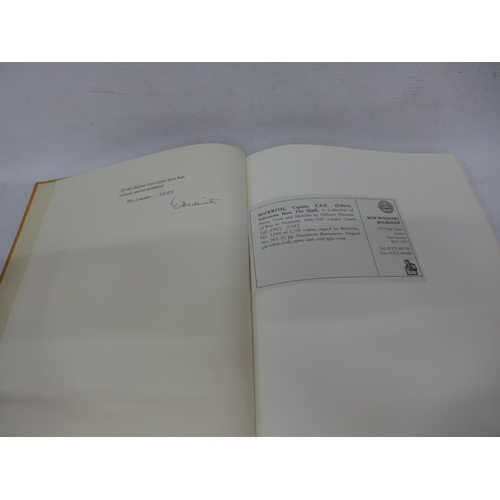 502 - A SIGNED LIMITED EDITION 1044 OF 1750 COPIES 'THE QUILL' BY CAPTAIN E.G.C. BECKWITH, 1947