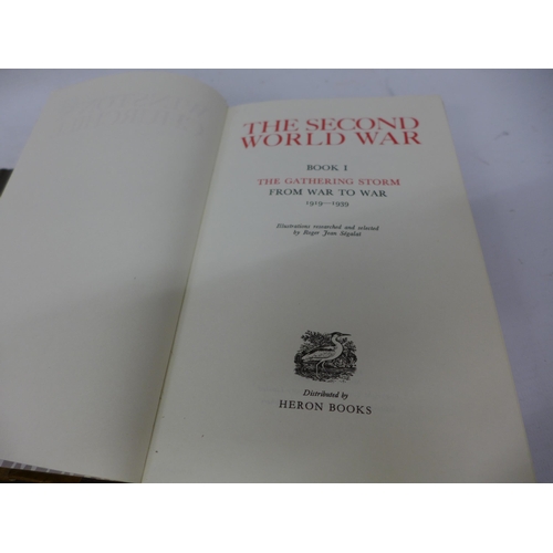 503 - A COPY OF 'ADMIRALTY BRIEF' BY EDWARD TERRELL, 1958 AND A COPY OF WINSTON CHURCHILLS 'THE SECOND WOR... 