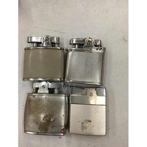 265A - SIX VINTAGE RONSON LIGHTERS