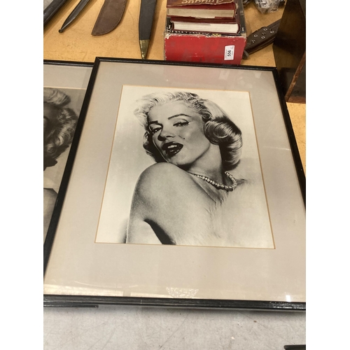 23 - A GROUP OF THREE MARILYN MONROE PRINTS