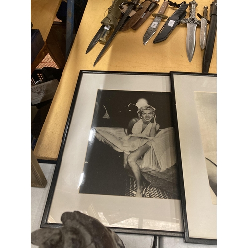 23 - A GROUP OF THREE MARILYN MONROE PRINTS