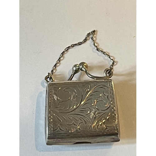 89 - A SILVER PURSE