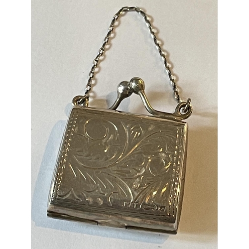 89 - A SILVER PURSE