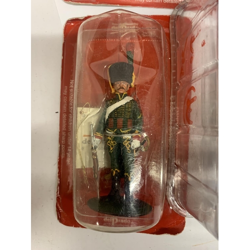 567 - A LARGE COLLECTION OF DEL PRADO MILITARY FIGURES IN BLISTER PACKS