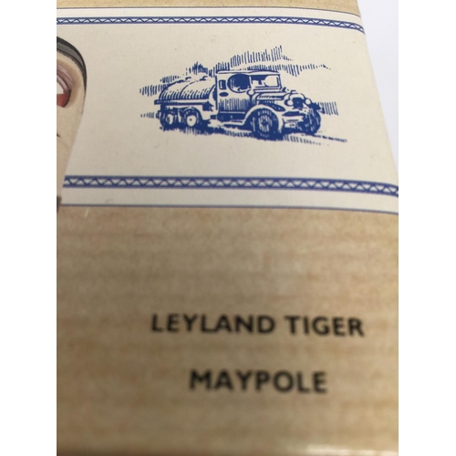 329 - TWO BOXED CORGI BUSES TO INCLUDE A LEYLAND TIGER MAYPOLE NO. 97210 AND A BEDFORD OB EDINBURGH NO. 98... 