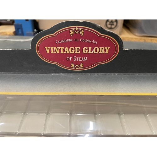 397 - A 1/50 CORGI VINTAGE GLORY FODEN STEAM WAGON AND TWO TRAILERS